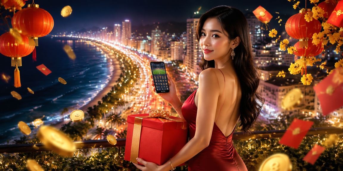 Người chơi tại Nha Trang tham gia vòng quay Jackpot đêm lễ hội đèn lồng
